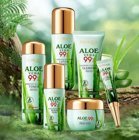 🌿✨ Kit Facial Aloe Vera 99% (x6) – BIOAQUA