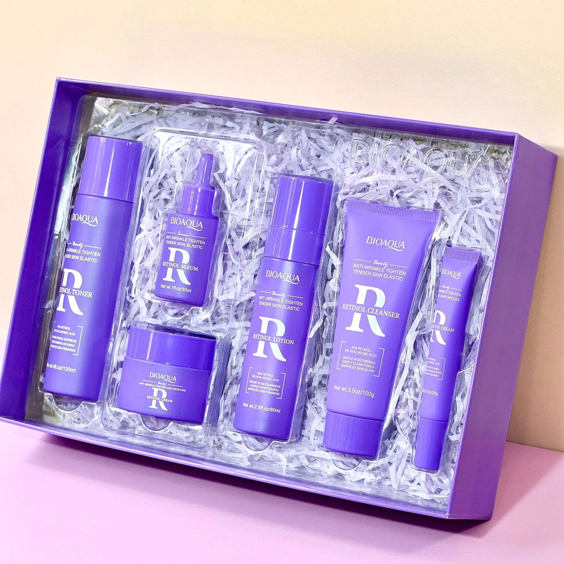 💜✨ Kit Retinol Anti-Edad (x6) – BIOAQUA