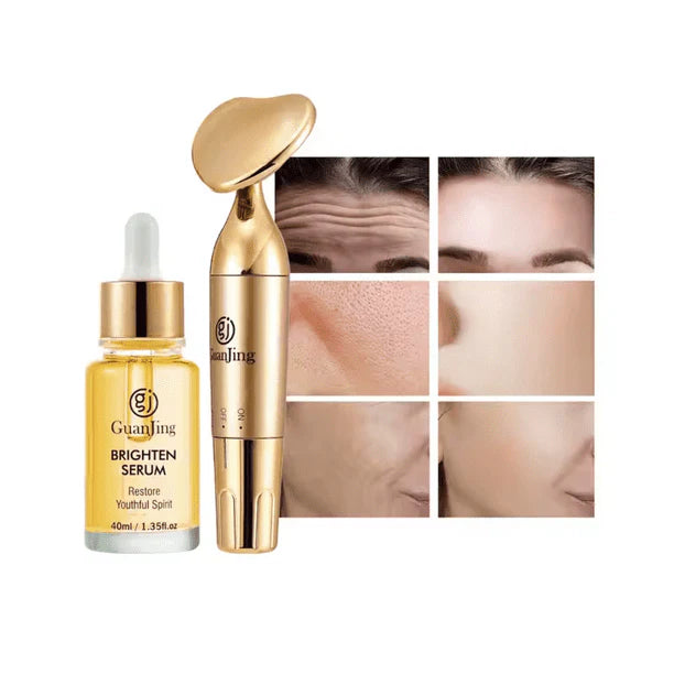 💛✨ Kit GuanJing Brighten Glow (x2) – Dispositivo + Sérum 40 ml