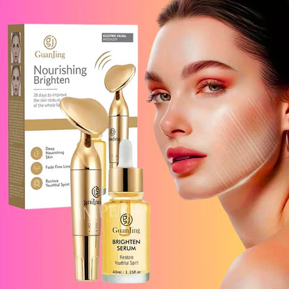 💛✨ Kit GuanJing Brighten Glow (x2) – Dispositivo + Sérum 40 ml